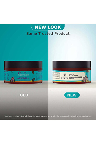 Pilgrim قناع الشعر بزيت الأرغان مع اللوتس الأبيض والكاميليا 200 غرام