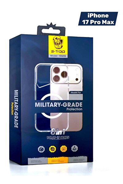 no markte حزمة الحماية الكاملة S-TOP لهاتف iPhone 17 Pro Max مع دعم MagSafe