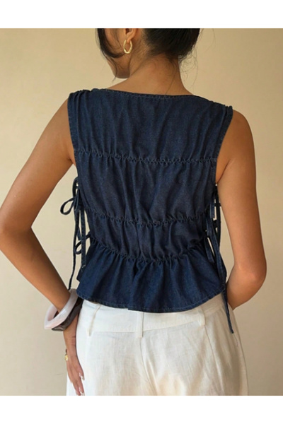 Sheya Shein top, blue