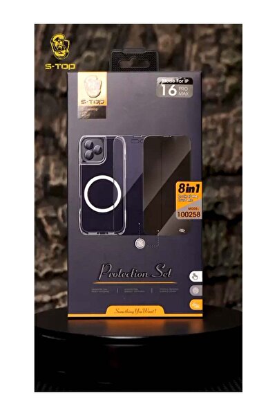 no markte حزمة الحماية الكاملة S-TOP لهاتف iPhone 16 Pro Max