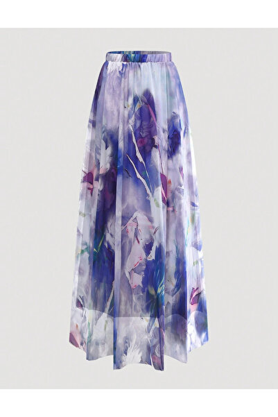 Sheya Fustă maxi Shein, mov