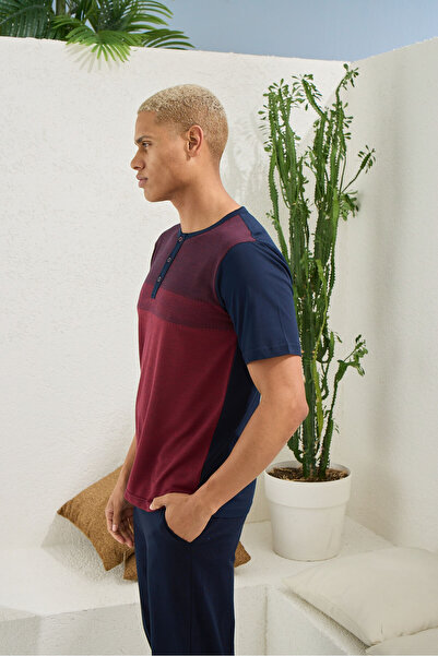 KLY New Season Summer Men's Luxury Design Pajama Set