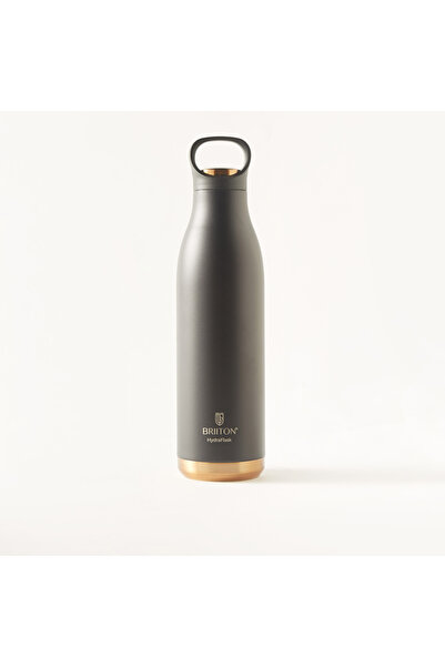 briiton Logo Print Insulated Stainless Steel Water Bottle - 750 ml