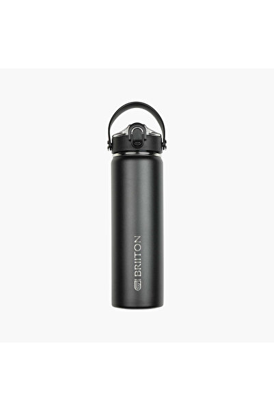 briiton Logo Print Insulated Stainless Steel Water Bottle - 750 ml