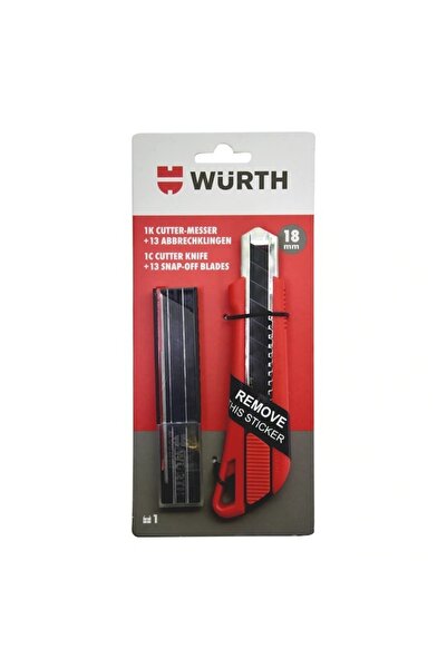Würth Falçata Seti 18 Mm (1 FALÇATA-13 BIÇAK)