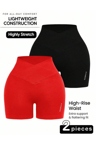 Sheya Shein short leggings set, mixed colors