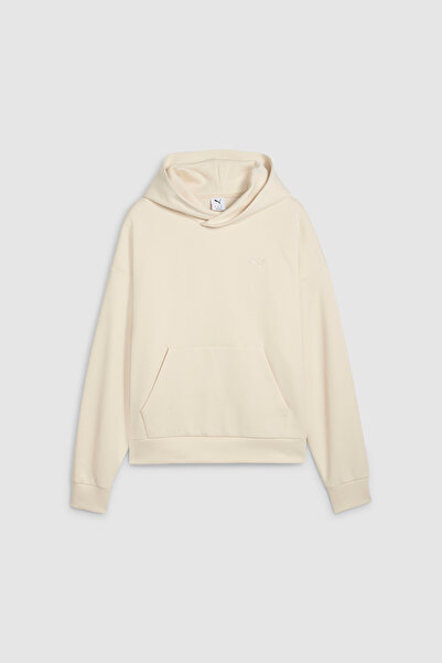 Puma Wardrobe Ess Boxy Hoodie Dk Alpine Snow