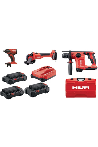 Hilti NURON AKÜLÜ 3'LÜ SET