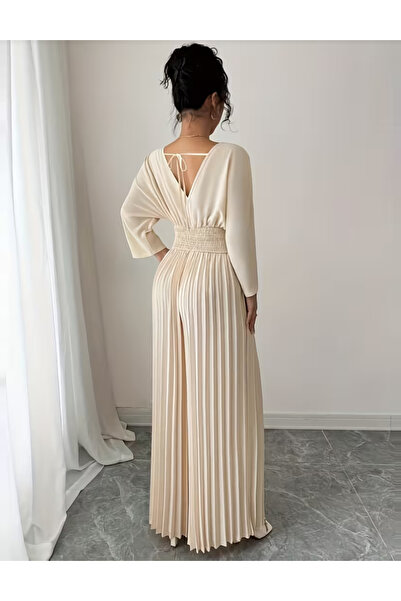 Sheya Shein jumpsuit, beige