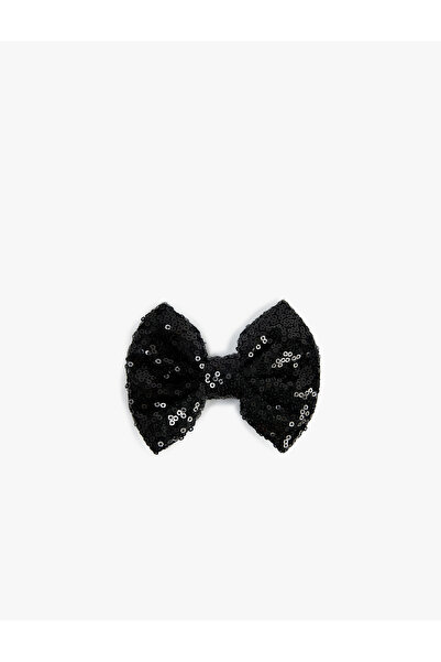 Koton Sequin Sequined Bow Hair Clip