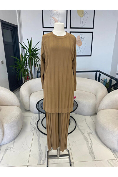 Nuss ÇİZGİ DOKULU PANTOLON TUNİK TAKIM