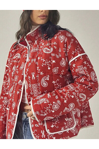 Sheya Shein Forever 21 jacket, red