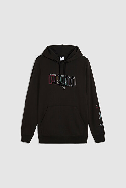 Puma Ess Logo Lab Execution Hoodie Tr Bl