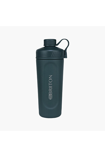 briiton Logo Print Insulated Stainless Steel Water Bottle - 650 ml