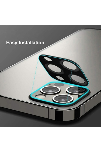 SKYDDAR INNOVATION Camera film compatible with iPhone 17 Pro, Camera Glass Black, sticker set