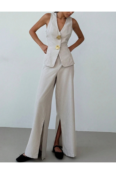 Sheya Shein outfit, beige