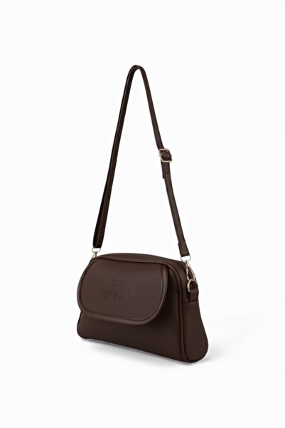REVENKO Milano Brown Women's Bag Double-Compartment Long Strap Shoulder and Crossbody Bag