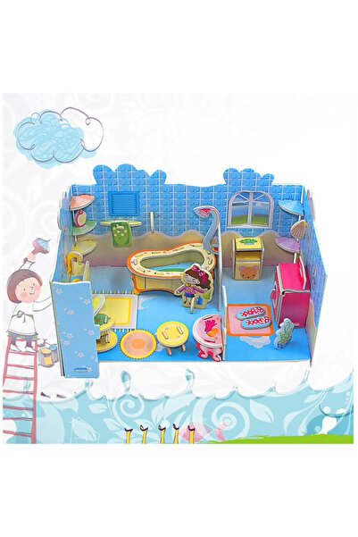 Polin 3D Puzlle Şirin Banyo