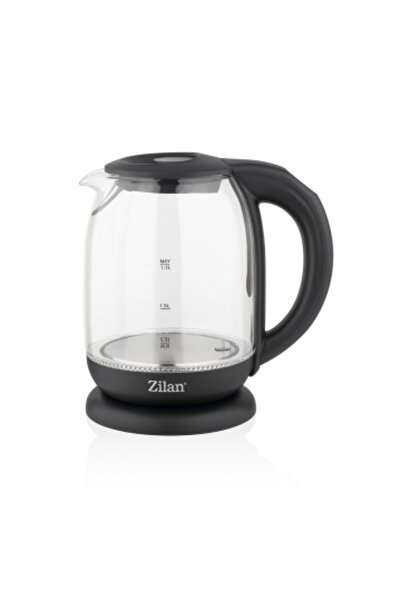Zilan ZLN-3956 Electric Kettle – 2200W, 1.7L, Temperature Control, LED, Glass