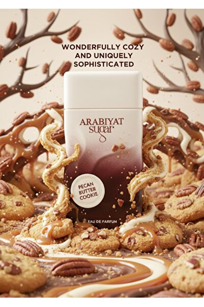 Arabiyat Sugar Eau de Parfum Pecan Butter Cookie, Unisex, 100 ml