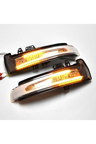 GizMondo Set de 2 semnalizatoare LED cu oglindă dinamică progresivă pentru Me...