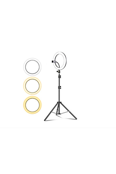 Sueva Professional 13" Ring Light with Tripod & USB, 3 Light Modes for Makeup and Content Creation