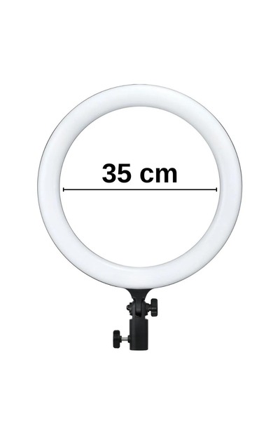 OEM Professional LED Ring Light Kit with Adjustable Tripod & Smartphone Holder - 35cm Diameter
