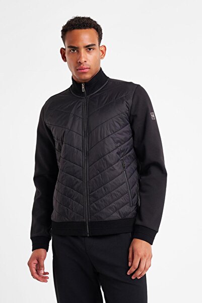 Lescon 25Ntel001154 سترة رجالية بسحاب