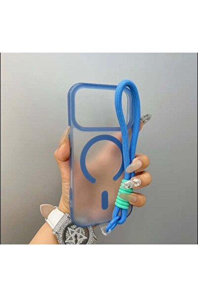 Generic Iphone 17 Pro Max High-Quality Semi-Transparent Matte Magnetic Phone Case