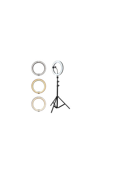 Sueva Professional Makeup Ring Light with 3 Lighting Modes, 210cm Tripod & Phone Holder