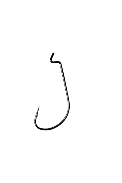 DELPHİN Fish-On-X Bomb D-Shot Offs Worm Hooks, 5 pcs, Size 4