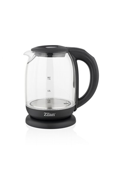 Zilan ZLN-3956 Electric Kettle – 2200W, 1.7L, Temperature Control, LED, Glass