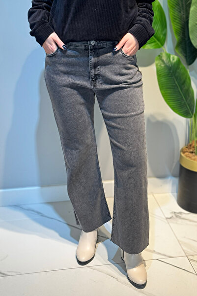 Lale Butik καμπάνα Τζιν παντελόνι 2663 Ανθρακίτη