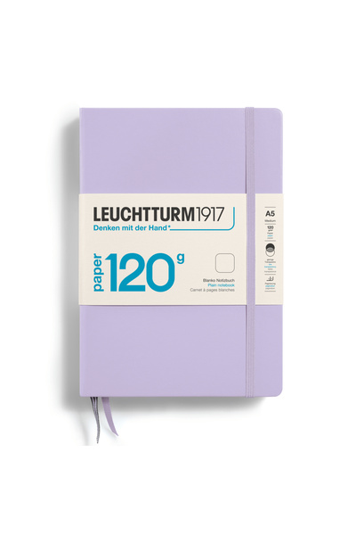 Leuchtturm1917 A5 Notebook Plain 120G Hardcover Lilac Leuchtturm