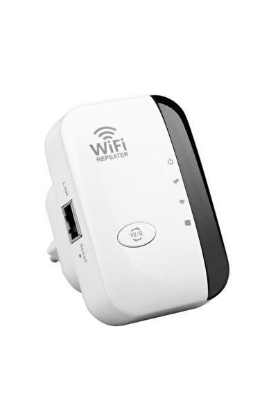 OEM Wireless-N 300Mbps WiFi Signal Amplifier Repeater, 2.4GHz, RJ-45, Dual Antenna, White