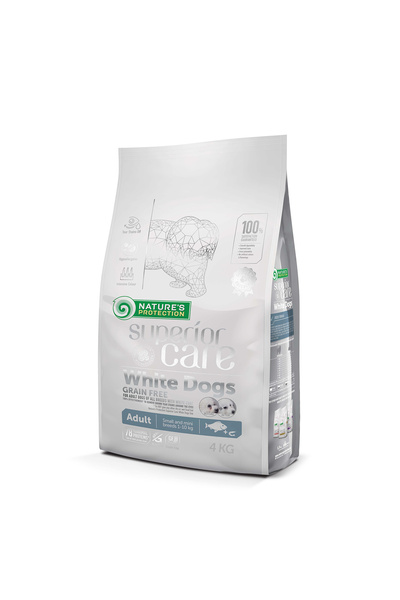Nature's Protection Superior Care Beyaz Tüylü Köpekler İçin Tahılsız Balıklı ...