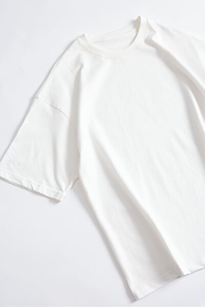 no7man Lima White Oversized Tshirt