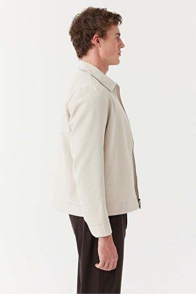 PAULMARK Men's Shirt Collar Regular Coat