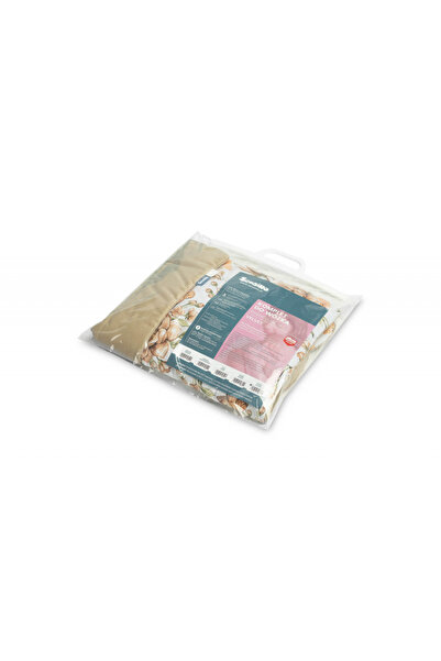 Sensillo Teddy Square Beige double-sided pillow and quilt set for stroller/pram/baby bed