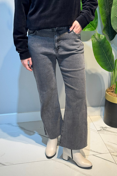 Lale Butik καμπάνα Τζιν παντελόνι 2663 Ανθρακίτη