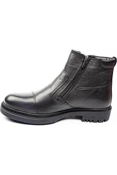 JAMES FRANCO 25992 Men's Leather Fur Boots