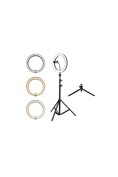 Sueva Professional 30cm USB LED Ring Light with Adjustable Modes & Tripod for Photography & Makeup