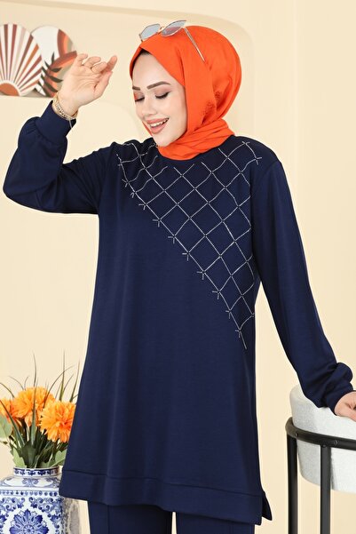 ModaMerve Nervür Detaylı Modal Takım 3196HBS856-MS Laci