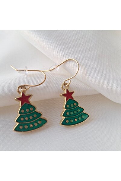 azra takı tasarım New Year Tree, New Year, Christmas, Gift, New Year Gift Women's Earrings