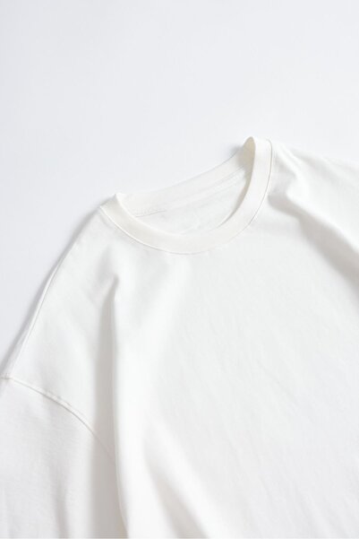 no7man Lima White Oversized Tshirt