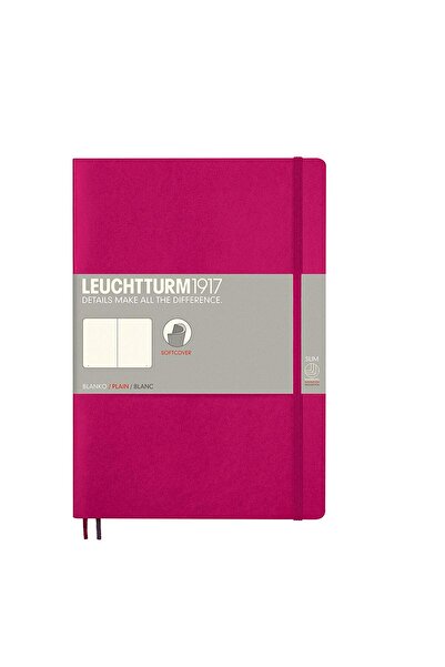 Leuchtturm1917 B5 Notebook Plain Softcover Magenta Leuchtturm