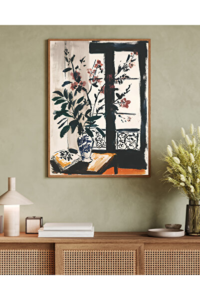 woodhomeworks Tek Parça Salon Ofis Dekor Tablo Vrynt