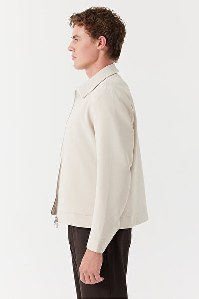 PAULMARK Men's Shirt Collar Regular Coat