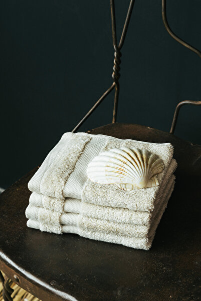 miemaison 4-Piece Hand Towel Set 33X33Cm (100% Cotton)