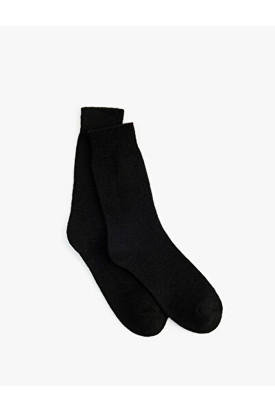 Koton Basic Sheep Wool Blended Thick Socks